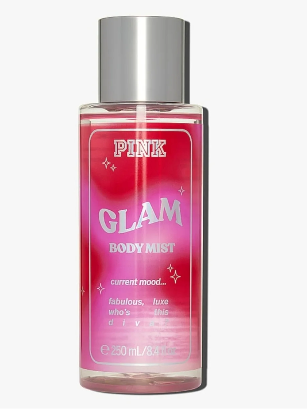 PINK By Victoria's Secret GLAM Body Mist 8.4oz NEW MSRP $19.95 Womens Fragrance